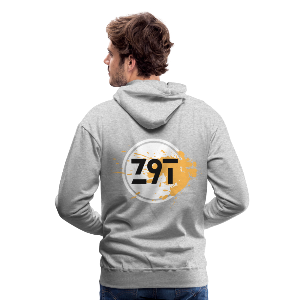 Men’s Premium Hoodie - heather grey