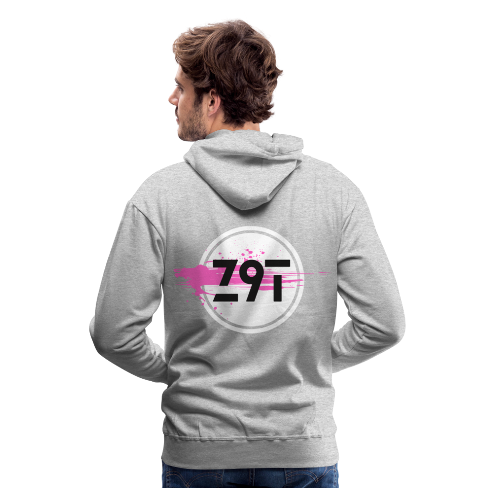 Men’s Premium Hoodie - heather grey