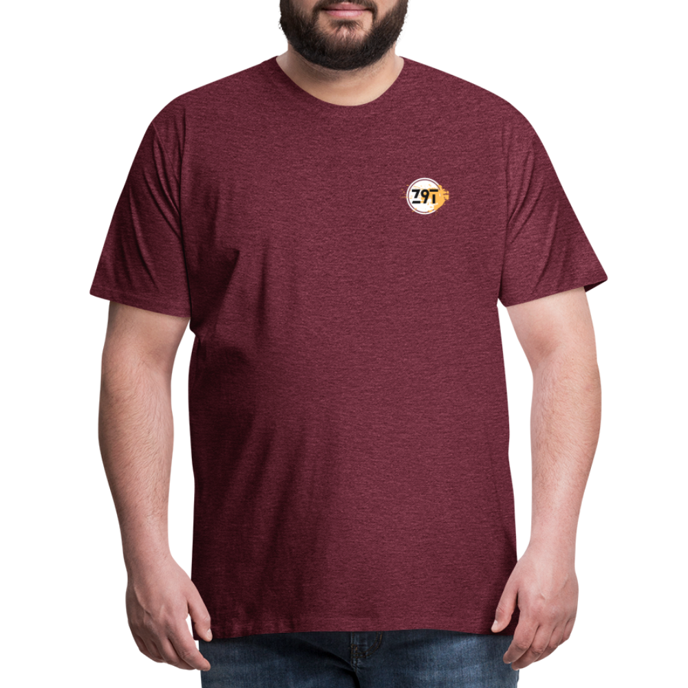 Men’s Premium T-Shirt - heather burgundy