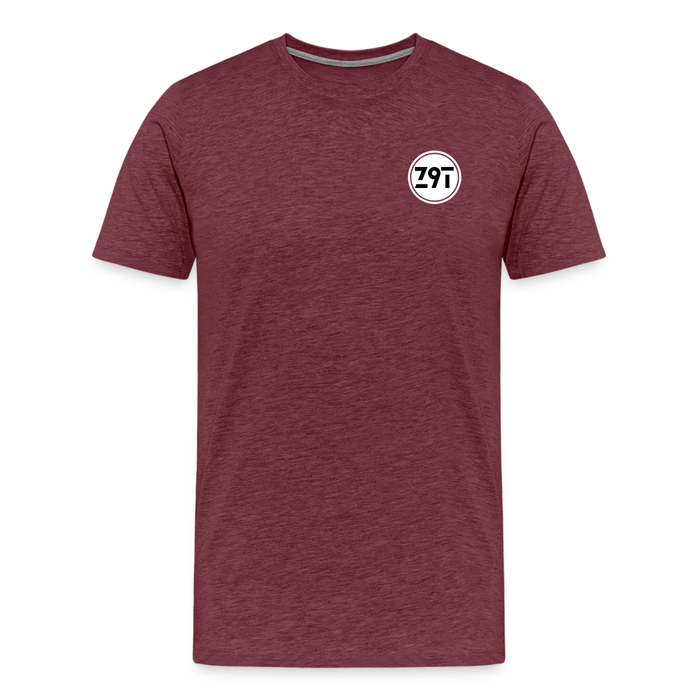 Men’s Premium T-Shirt - heather burgundy