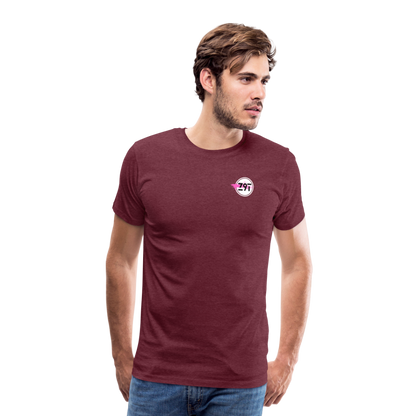 Men’s Premium T-Shirt - heather burgundy