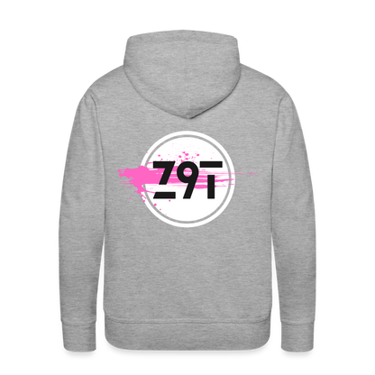 Men’s Premium Hoodie - heather grey