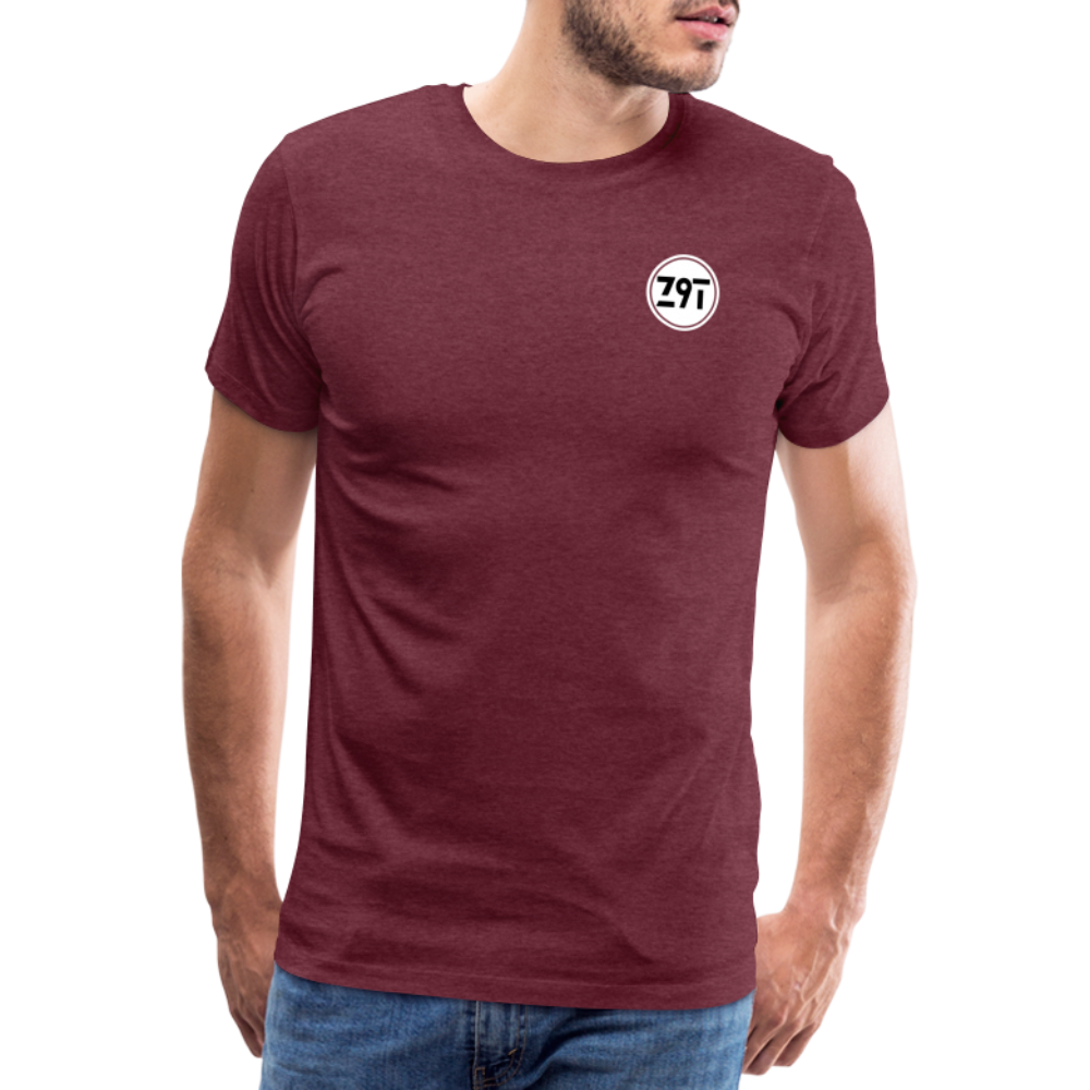 Men’s Premium T-Shirt - heather burgundy
