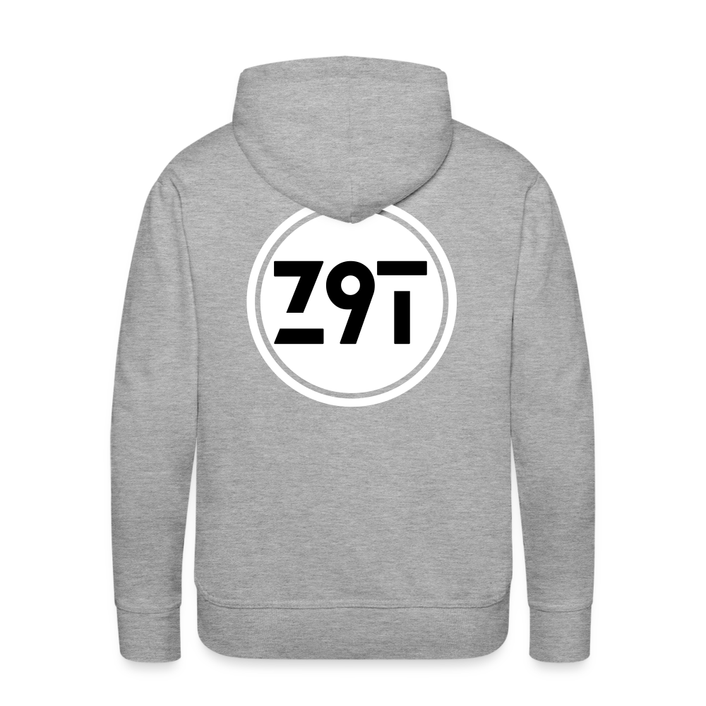 Men’s Premium Hoodie - heather grey