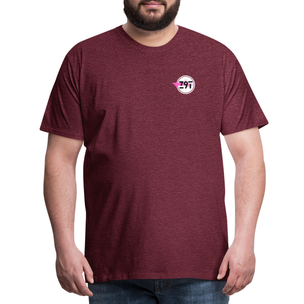 Men’s Premium T-Shirt - heather burgundy