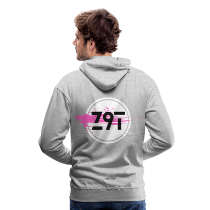 Men’s Premium Hoodie - heather grey
